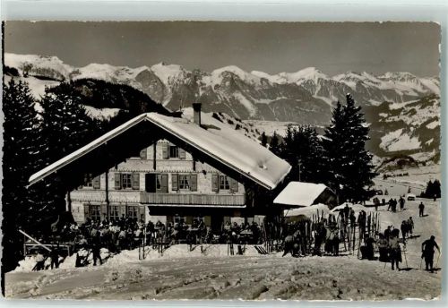 Zweisimmen Skihaus am Rinderberg