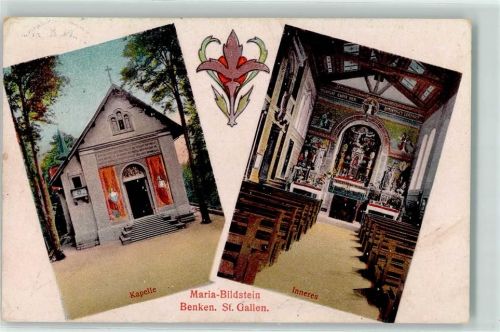 8717 Benken SG - Maria Bildstein Kapelle Inneres
