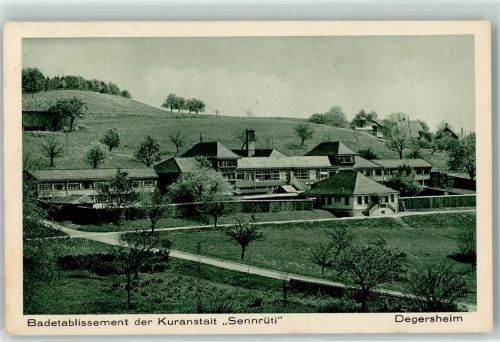 9113 Degersheim - Kuranstalt Sennrüti Badetablissement