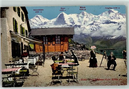 Niesen Hotel Niesen Kulm Terrasse