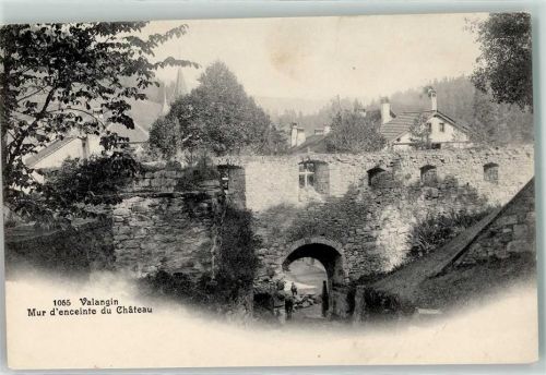 Valangin Alte Schlossmauern
