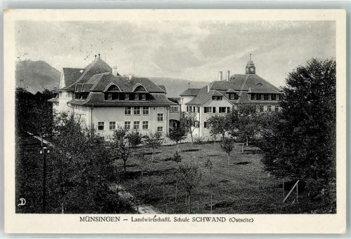 Münsingen Haus und Landwirtschaftsschule Schwand Ostseite