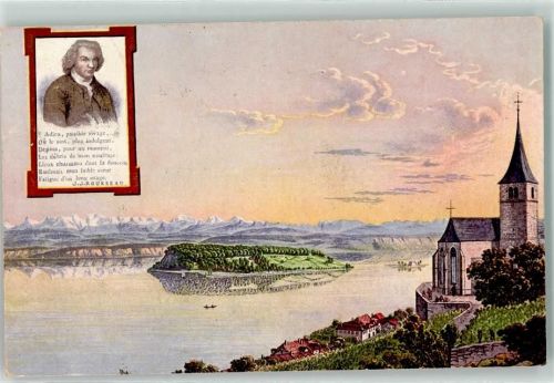 St. Petersinsel 1900 Kirche