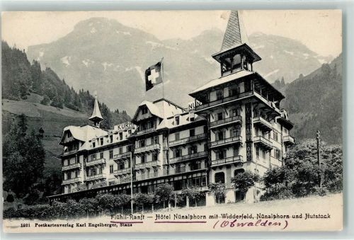 Sachseln 1905 Hotel Nünalphorn Flüeli Ranft