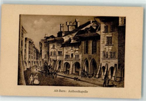 3000 Bern Berne - Anthonikapelle Pferdekutsche