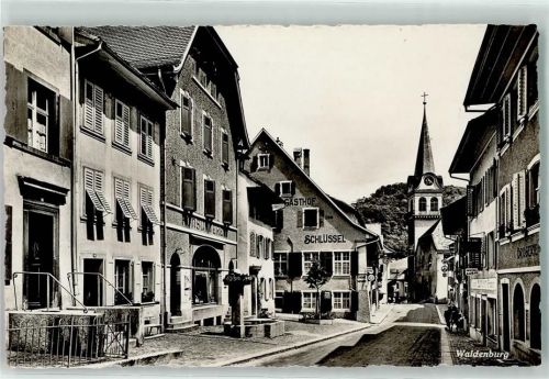 4437 Waldenburg - Gasthaus Schlüssel Kath. Kirche