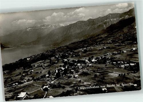 Aeschi b. Spiez Fliegeraufnahme