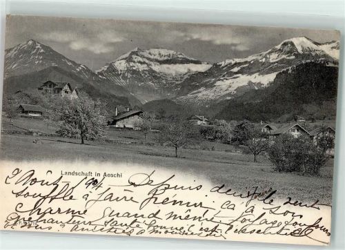 Aeschi b. Spiez 1904