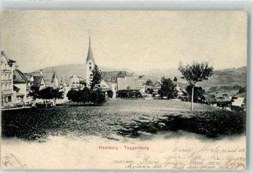 9633 Hemberg 1902 Gebrauchsspuren Kirche
