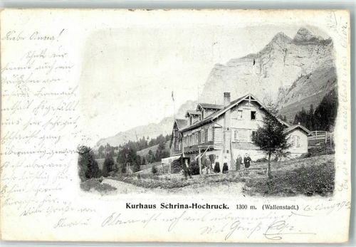 Schrina Hochrugg 1902 Gebrauchsspuren Kurhaus