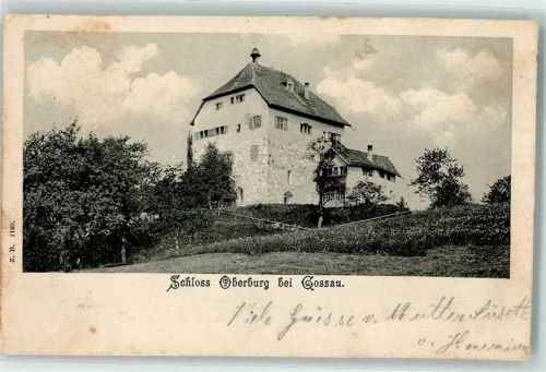 9200 Gossau SG 1903 Gebrauchsspuren Schloss Oberburg