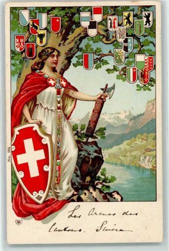 Helvetia Schweizerwappen
