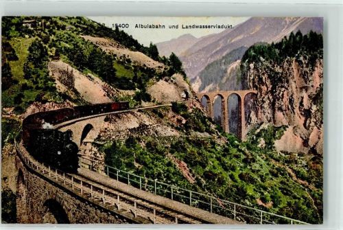 Albulabahn - Schmittentobelbrücke Landwasser Viadukt