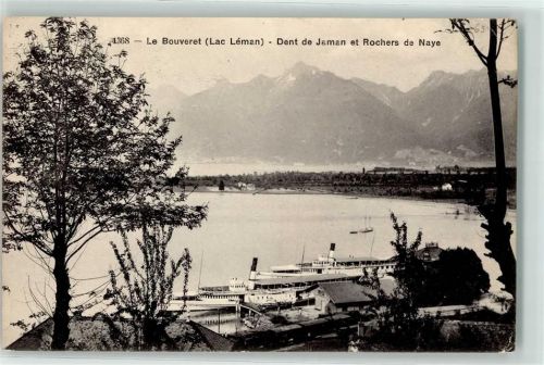 Bouveret 1914 Dent de Jaman Rochers de Naye