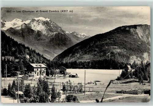 Champex 1912 Grand Combin