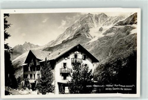 Arolla Hotel Kurhaus Dents de Veisivi