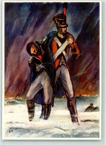 Laupen BE Soldatenhilfe Soldat mit Verletztem