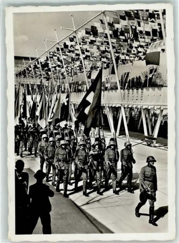 Zürich 1939 Schweizerische Landesausstellung Einzug in die LA
