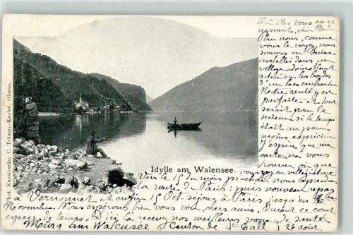 Mühlehorn 1903 Ruderboot Fischer