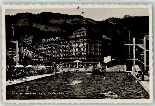 Villars-sur-Ollon Hotel Villars Palace Schwimmbad