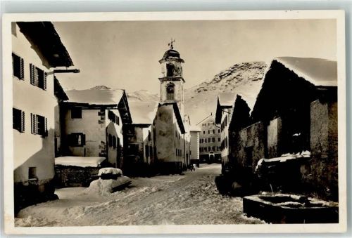 Bivio Kirche Winter