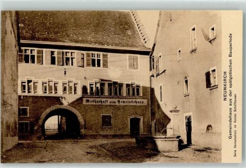 8213 Neunkirch - Gasthaus Gemeindehaus