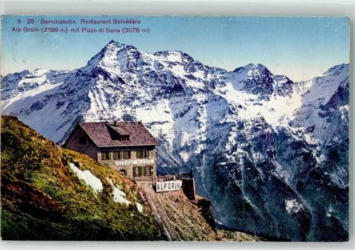 Alp Grüm Restaurant Belvedere
