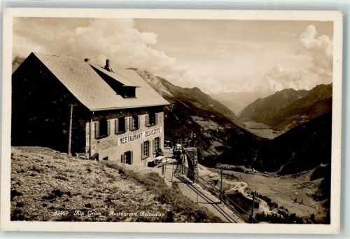 Alp Grüm Restaurant Belvedere