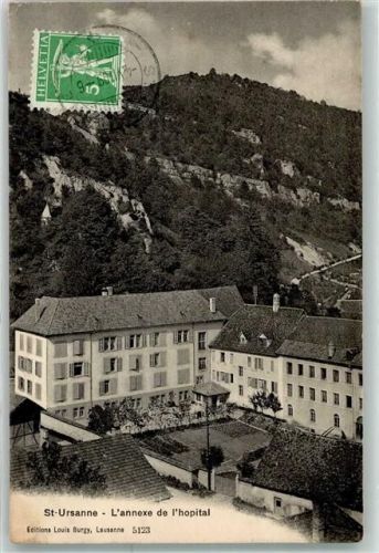 St-Ursanne 1909 Spital