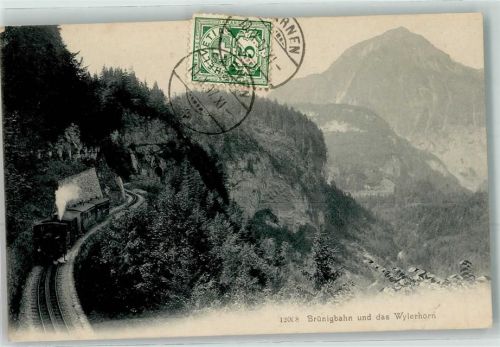 Brünig 1907 Bergbahn Wylerhorn