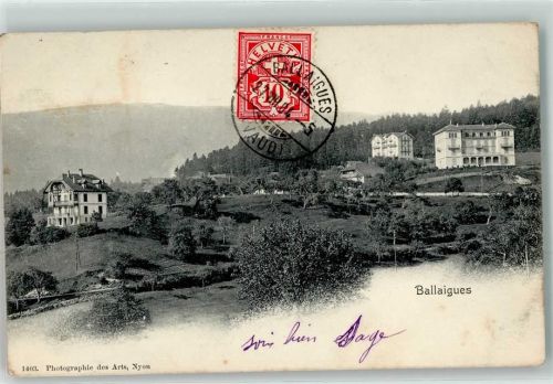 Ballaigues 1904