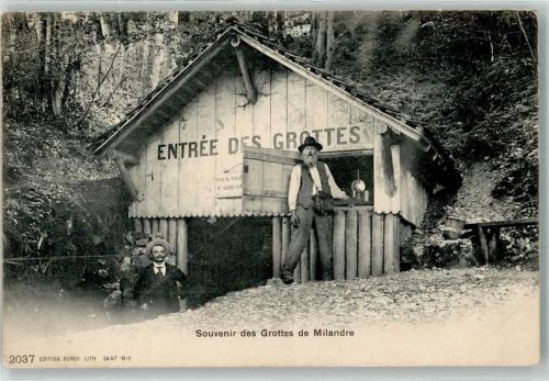 Boncourt Eingang zur Grottes de Milandre
