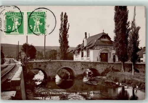 Boncourt 1913 Maison Peuple