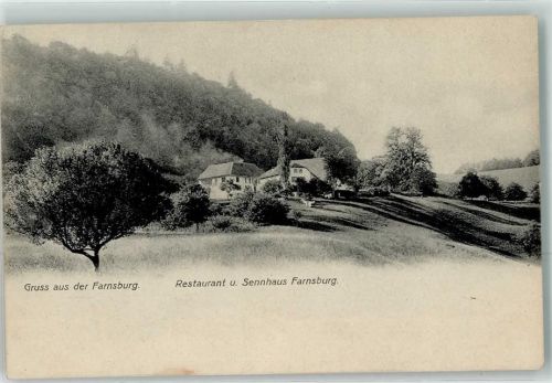 4450 Sissach 1907 - Gasthaus Fanrnsburg