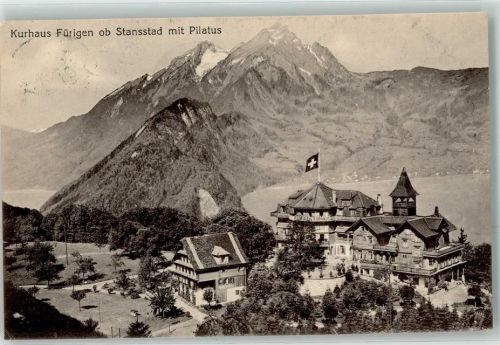 Stansstad 1915 Kurhaus Fürigen