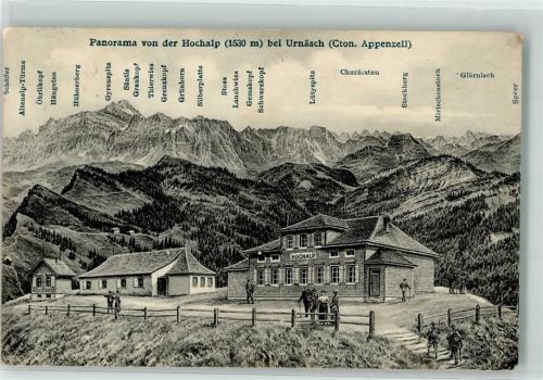 Urnäsch 1912 Gasthaus Hochalp
