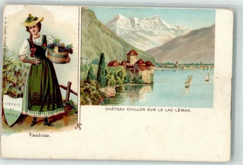 Chillon Tracht Schloss Chateau Chillon
