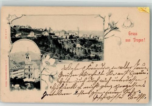 Trogen 1898 Gruß aus