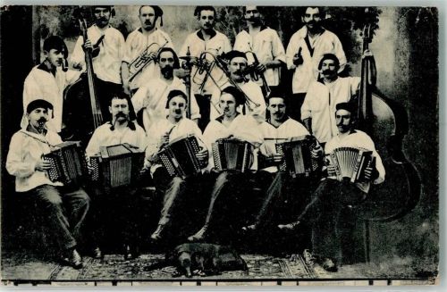 Horgen 1985 Ländlermusik-Vereinigung Briefmarke mit Randstück Sonderstempel
