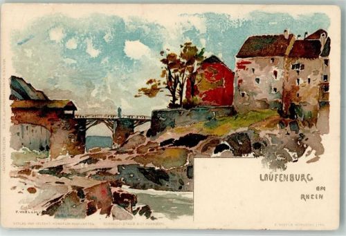 Laufenburg sign. Voellmy, f.