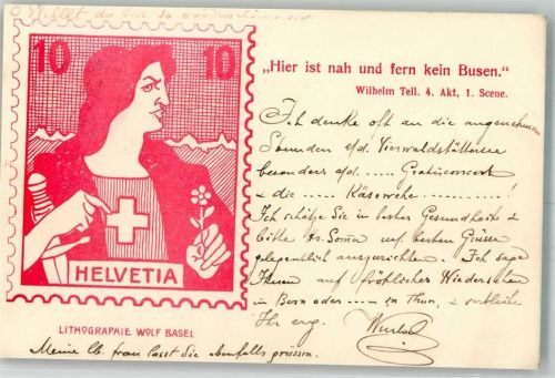 1907 Wilhelm Tell 4. Akt 1 Scene Hier ist nah und fern kein Busen