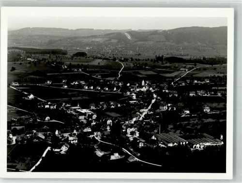 9545 Wängi Foto AK Fliegeraufnahme