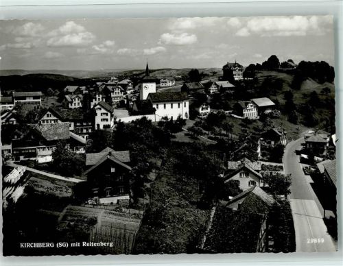 9533 Kirchberg SG Foto AK Teiloansicht, sehr gute Erhaltung AK