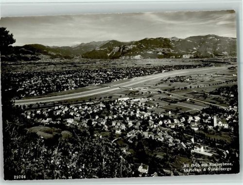 9434 Au SG Foto AK Luftbild - gute Erhaltung AK