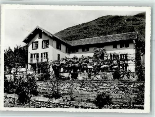 Monti di Ravecchia 1968 Pension La Pergola, gute Erhaltung AK