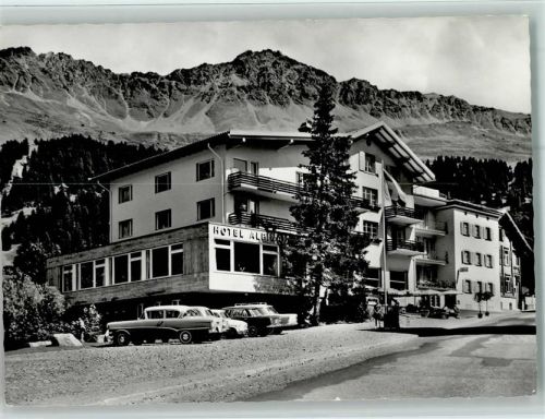 Parpan 1964 Hotel Alpina, gute Erhaltung AK