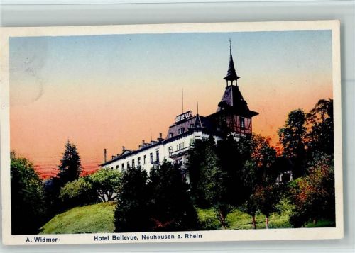 8212 Neuhausen am Rheinfall - Hotel Bellevue , gute Erhaltung AK