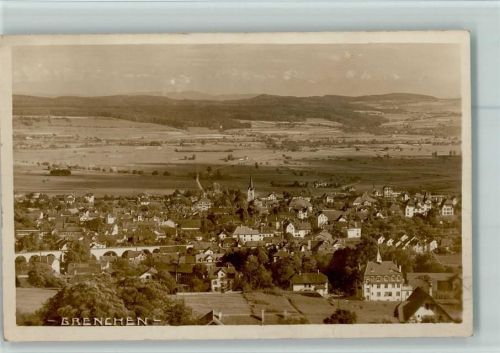Grenchen 1926 Panorama, gute Erhaltung AK