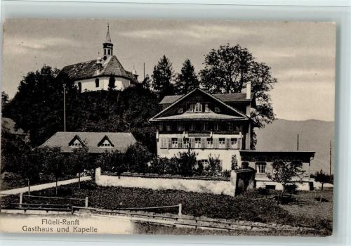 Flüeli-Ranft 1913 Gasthaus u. Kapelle,Verlag Engelberger, gute Erhaltung