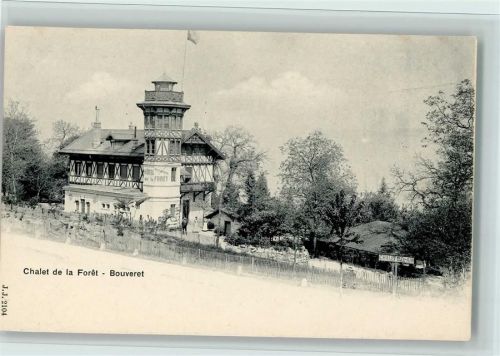 Bouveret 1900 Hotel de la Floret, Verlag J.J. Nr. 2104, gute Erhaltung AK